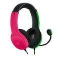 thumbnail image 3 of Casque PDP Gaming LVL40 Wired Stereo Gaming avec micro antibruit : Nintendo Switch - Rose & Vert, 3 of 9