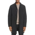 thumbnail image 2 of Eidos Napoli Mens Weather Cloth Coat, Black, 46 Regular, 2 of 2