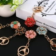 thumbnail image 1 of Purse Key Chains For Ladies Alloy Pretty Heart Key Keychaininestone Key Purse Pendant Gift, 1 of 8
