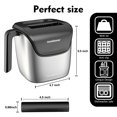 thumbnail image 4 of Accesorios Knock Box Ourokhome Espresso de acero inoxidable, 4 of 6