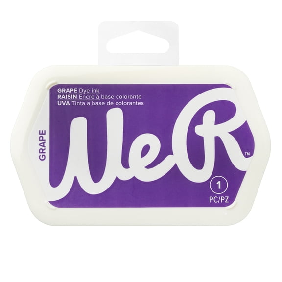 We R Stamping Dye Ink Pad-Grape