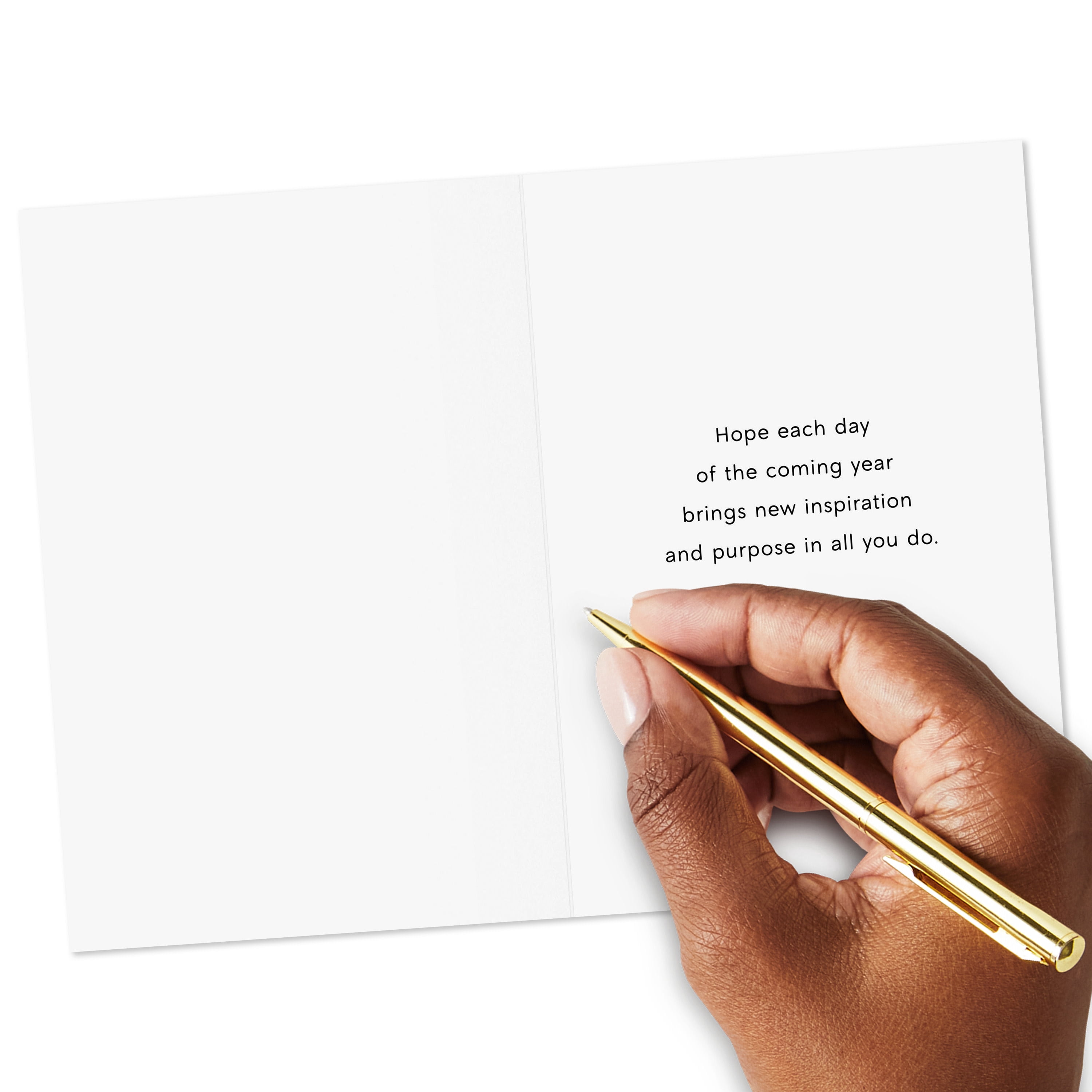 Hallmark Tree of Life Rosh Hashanah Cards (Red Gold Pomegranates), 6 Count