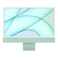 thumbnail image 2 of Apple iMac with 4.5K Retina display - All-in-one M1 - RAM 8 GB - SSD 512 GB - M1 8-core GPU - Gigabit Ethernet, IEEE 802.11ax (Wi-Fi 6) - macOS Monterey 12.0 - monitor: LED 24" 4480 x 2520 (4.5K) - keyboard: US - green, 2 of 10