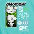 thumbnail image 3 of Invader ZIM - GIR Holding a Pig in the Air - Toddler And Youth Girls Short Sleeve Graphic T-Shirt, 3 of 5