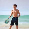 thumbnail image 6 of Tool Band Boys Swim Trunks Quick Dry Swimwear Surfing Bathing Suit Drawstring Elastic Waist With Mesh Lining, 6 of 7