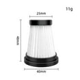 thumbnail image 3 of HEPA Filter Compatible With MOOSOO K12 K12 Pro K13 Compatible With Genius Invictus One 1.0 X7 2.0 Vacuum Cleaner Replacement, 3 of 7