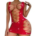 thumbnail image 1 of Gibobby Conjunto de lencería Sexy de Colegiala, Pijamas Caseros Sexy para Mujer, Ropa de Encaje Regalo de Aniversario(Rojo, Talla única), 1 of 5