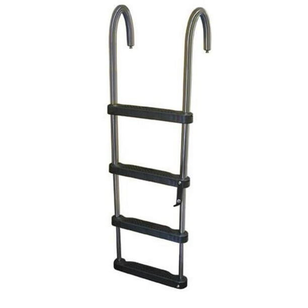 Telescoping on sale pontoon ladder