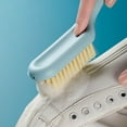 thumbnail image 1 of Black_Friday Deals!Cyber_Monday Deals! Byikun Handle Shoe Brush Hanging Plastic Multifunction Cleaning Brush Does Not Hurt Shoes Soft Bristle Brush, 1 of 7