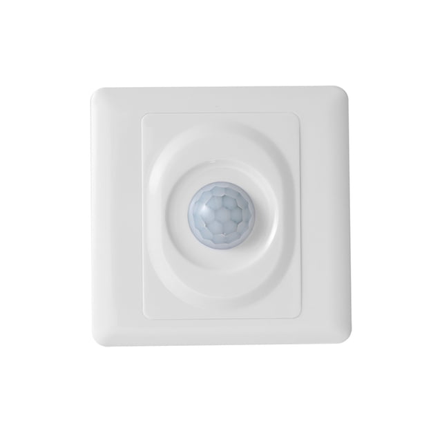 AC 110-250V Light Switch Smart Auto On Off Delay Body Infrared Photoelectric Sensor Switch (White)