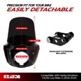 thumbnail image 2 of Motorcycle Windshield Fairing & Mounting Kit, Wind Deflector, Motorcycle Accessories, Compatible with Harley Davidson FXLRS Low Rider S 2020-2024, Blackout, with Extension Block, 15" Windshield, 2 of 8