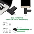 thumbnail image 4 of MORIC Memoria USB Dual 16GB USB-C y USB-A 2 unidades, 4 of 6