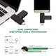 thumbnail image 4 of Unidad flash USB MORIC 128 GB, paquete de 2 unidades 2.0 USB C y USB A, 4 of 6