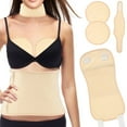 thumbnail image 3 of 4Pcs Waist Neck Oil Pack Set with Chest Pad Washable Reusable Essential Oil Wrap Mess-Free Oil Pack Wrap with Adjustable Strap Comfortable Leak-Proof Oil Pack for Waist Neck, 3 of 10