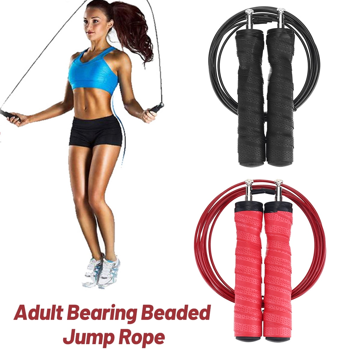 Skipping Rope Jumping Speed Exercise Fitness Aerobic Workout Gym NEW 