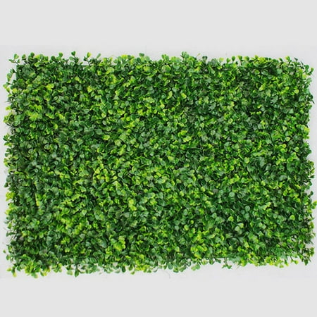 Greenery Hanging - Artificial Plastic Milan Grass Plants Wall Lawns as Hanging Greenery Decoration Style:Encrypt Milan grass green 40 * 60