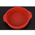 thumbnail image 4 of 2x 10 Round Silicone Cake Pan Bread Pizza Pastry Muffin, 4 of 6