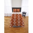 thumbnail image 1 of NCAA Texas Longhorns "Rotary" Juego de cama completo en bolsa, color rojo, 1 of 1