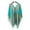 Blue, variant on Beach Poncho Cover Up Dress for Women Perfect Summer Bikini Kaftan Swimwear R9