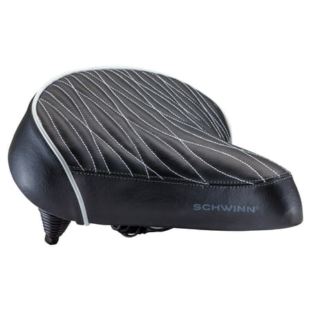 Schwinn Quilted Springer Saddle, Black
