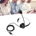 thumbnail image 3 of USB Business Headset, Single Ear Computer PC Headphone, Noise Cancelling Customer Service Headset, For , Call Centers, Telemarketing, Insurance, Customer Service, 3 of 8