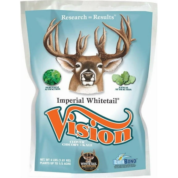 Whitetail Institute Imperial Whitetail Vision Perennial Food Plot Seed, 4 lbs.