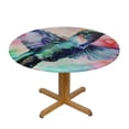 thumbnail image 3 of Orinice Hummingbird Sky Wings Round Table Cover Stain Resistant Washable Indoor Outdoor Tablecloth Kitchen Dining Wedding Parties Full Width Single-Sided Printing 100% Polyester Fiber 31-35, 3 of 8