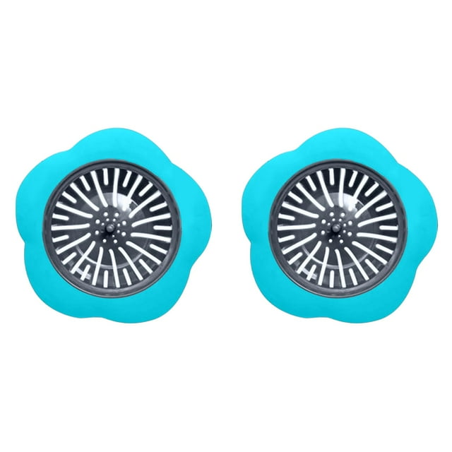 Kitchen Strainers - 1 Pack Silicone and Drain Guard Filter for Effortless Cooking and Cleaning*2 Pack