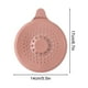 thumbnail image 3 of Colador de desagüe de ducha con recogedor de pelos | Cubierta flexible de TPR antideslizante | Se adapta a desagües planos o ligeramente abovedados de hasta 12 cm | Trampa para cabellos para baño,, 3 of 5