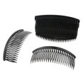 thumbnail image 4 of Pack of 12 Pieces of Plain Large Hair Combs Slides Hair , Black, Black, 4 of 8