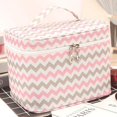 thumbnail image 1 of Bolsa de maquillaje para mujer, organizador de almacenamiento portátil de belleza cosmética, 1 of 2