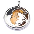 thumbnail image 2 of Pendiente Colgante Sin Cadena Hugo Amarillo Collar Encantador de Cristal, 2 of 10