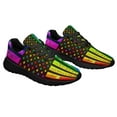 thumbnail image 6 of Fly The Pride LGBT Shoes Sneakers for Women Men Black Size 13, 6 of 7