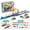 Racing 40-Piece Set - Two-Person Model (With 4 Cars), variant on Esaierr Toddler Kids Boys Car Race Track Set Electric Powered Super Loop Speedway with Sounds Light for 6 7 8-12 Years Old Boy Girl Best Gifts