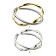 thumbnail image 2 of Jumpingount Anillo de apertura para mujer, decoración de perlas geométricas de Metal, anillos de moda, decoraciones para novia, joyería para mujer, Ropa, zapatos y accesorios Miscelánea Plata Jumpingount  AP016138-02, 2 of 5