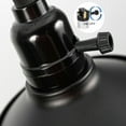 thumbnail image 2 of FSLiving Adjustable Height Juno Track Light Pendants Full Spectrum AUTO 10W Plant Growing Lamp Black Industrial Metal Cover 2Way Knob Socket Timer for Indoor Basil Kitchen Green House, Customizable, 2 of 9
