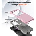 thumbnail image 3 of for Samsung Galaxy Z Flip 6 Case, Hinge Protector and Shockproof TPU and Microfiber for Samsung Galaxy Z Flip 6 (Pink), 3 of 12