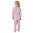 thumbnail image 3 of SCHIESSER Pijama largo para niña, con pierna abierta, algodón, estampado integral Rosa 104, 3 of 4