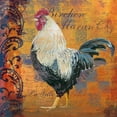 thumbnail image 2 of Art Licensing Studio 12x12 White Modern Wood Framed Museum Art Print Titled - Coq Motifs III, 2 of 4