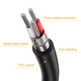 thumbnail image 2 of Redcolurful 2 In 1 Xlr Splitter Cable Xlr Male To Dual Xlr Female Y-splitter 3pin Balanced Microphone Cable, 2 of 8