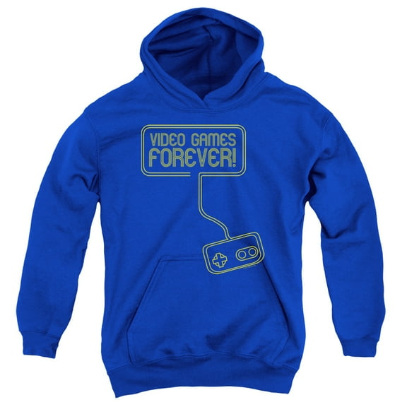 - Video Games Forever - Youth Hooded Sweatshirt - X-Large