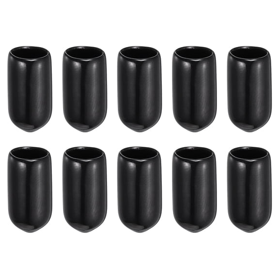 Uxcell 50Pcs Pourer Dust Covers,Dispenser Spout Dust Rubber Caps for Olive Oil Liquor Bottles