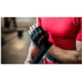 thumbnail image 5 of Harbinger Pro Wristwrap Weightlifting Gloves with Vented Cushioned Leather Palm (Pair), Medium, Black, 5 of 5