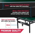 thumbnail image 3 of MD Sports Winnfield Tennis de Table Taille Réglementaire Intérieur 2 Pièces 18 mm Tennis de Table, 3 of 6
