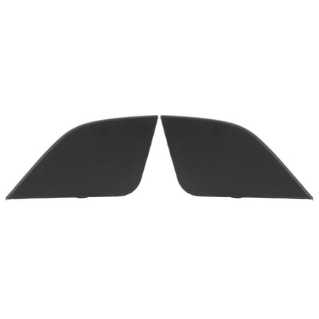 1 Pair Car Front Bumper Tow Hook Cover 53286-0R060 53285-0R060 for  2013-2015 Tow Hook Eye Lid Cover Trailer Cap Black