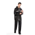 thumbnail image 3 of Trajes de lluvia para hombres y mujeres impermeables, abrigos de lluvia transpirables con tirarere reflectante llamativa, pantalones de chaqueta de equipo , XXL DYNWAVEMX abrigos de lluvia, 3 of 8