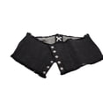 thumbnail image 5 of Women Wide Tie Corset Black Denim Band Jeans Fashion Belt M, 5 of 15