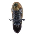 thumbnail image 4 of Spring Step L'Artiste Danli-Fab Fashion Sneakers – Premium Leather with Tapestry Print Upper - Lace Up Zipper Closure, Removable Insole, Flat Platform Sole, 4 of 9