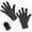 Gray, variant on Winter Warm Thick Soft Touch Screen Texting Gloves With Fleece Lining (Black)