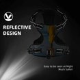 thumbnail image 5 of Fotbe Monk Walking On Water Pattern Dog Harness, No-Pull Pet Harness with 2 Leash Clips, Adjustable Soft Padded Dog Vest with Easy Control Handle for Large Dogs-X-Large, 5 of 6